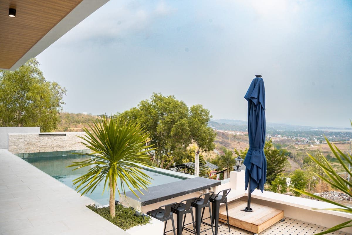 Skybarn — infinity pool overlooking the Rizal valley, the first property running on SkyHost